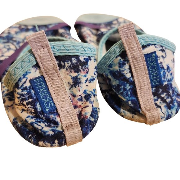 FitKicks Women’s Size M (7-8) Cloud Burst Special Edition Active Slip-On Shoes - Picture 4 of 6